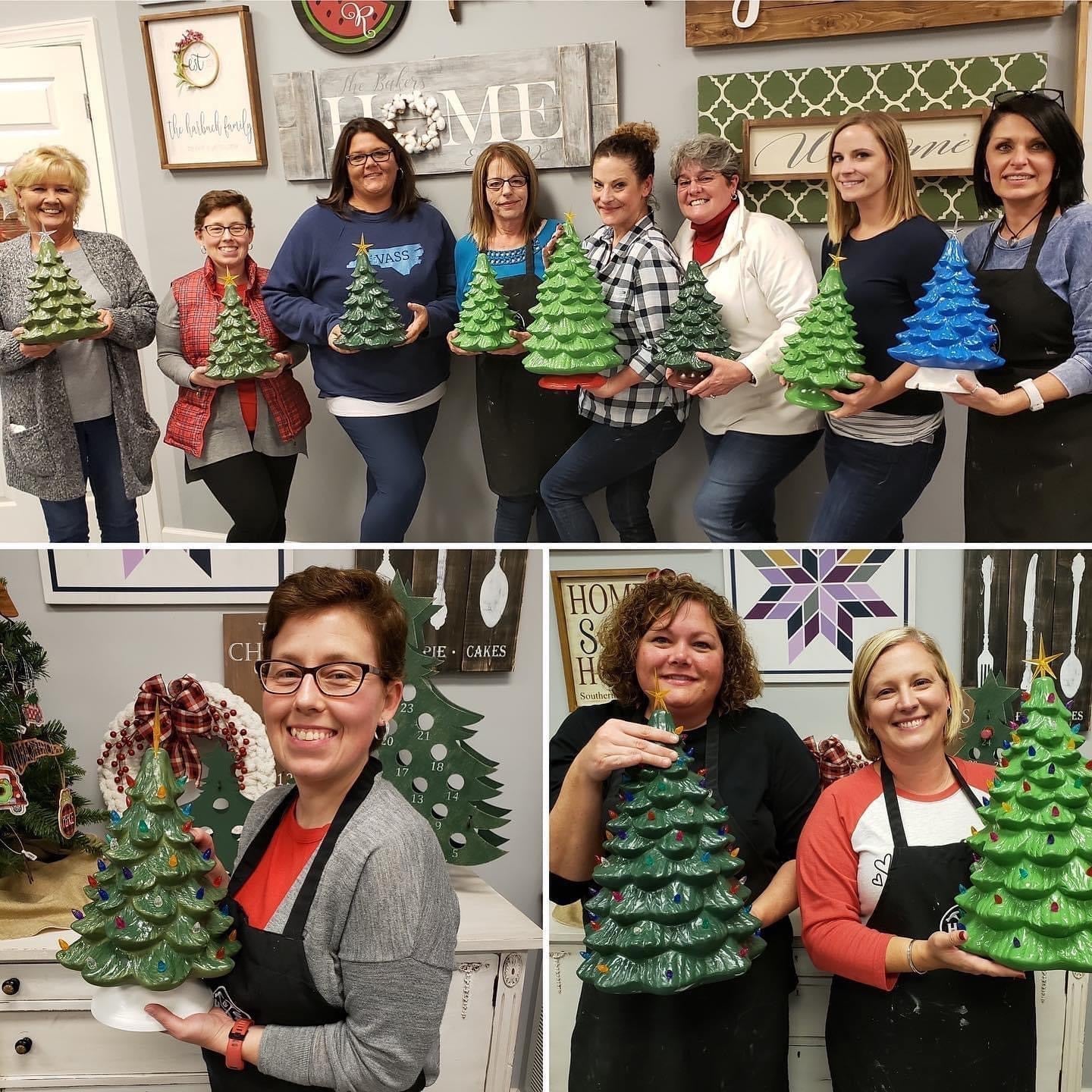 12/10/2025 (6pm) Paint Your Own Ceramic Tree at Lexington Marketplace (Lexington, GA)