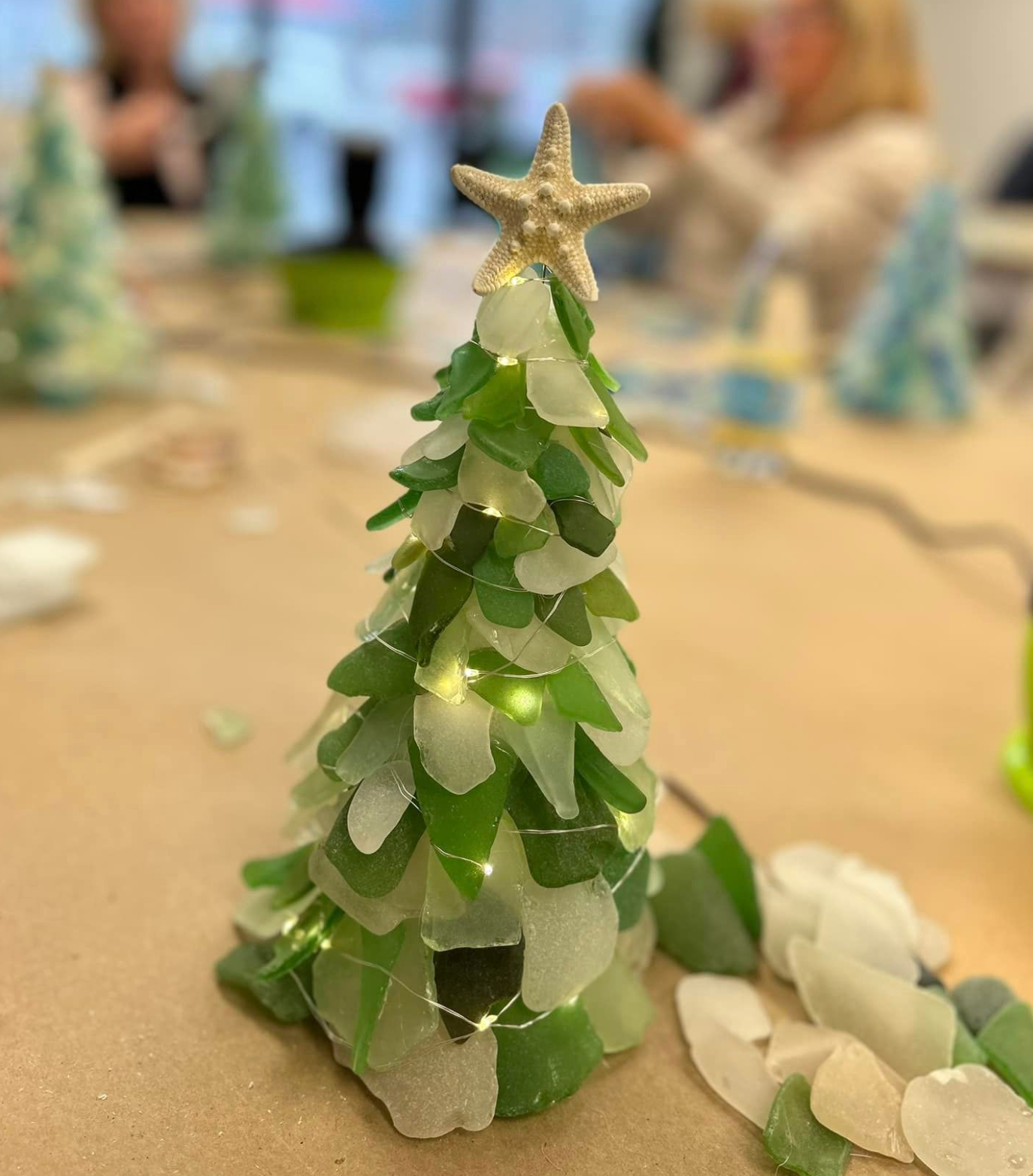 Angel Sea Glass Tree Mail Home Kit