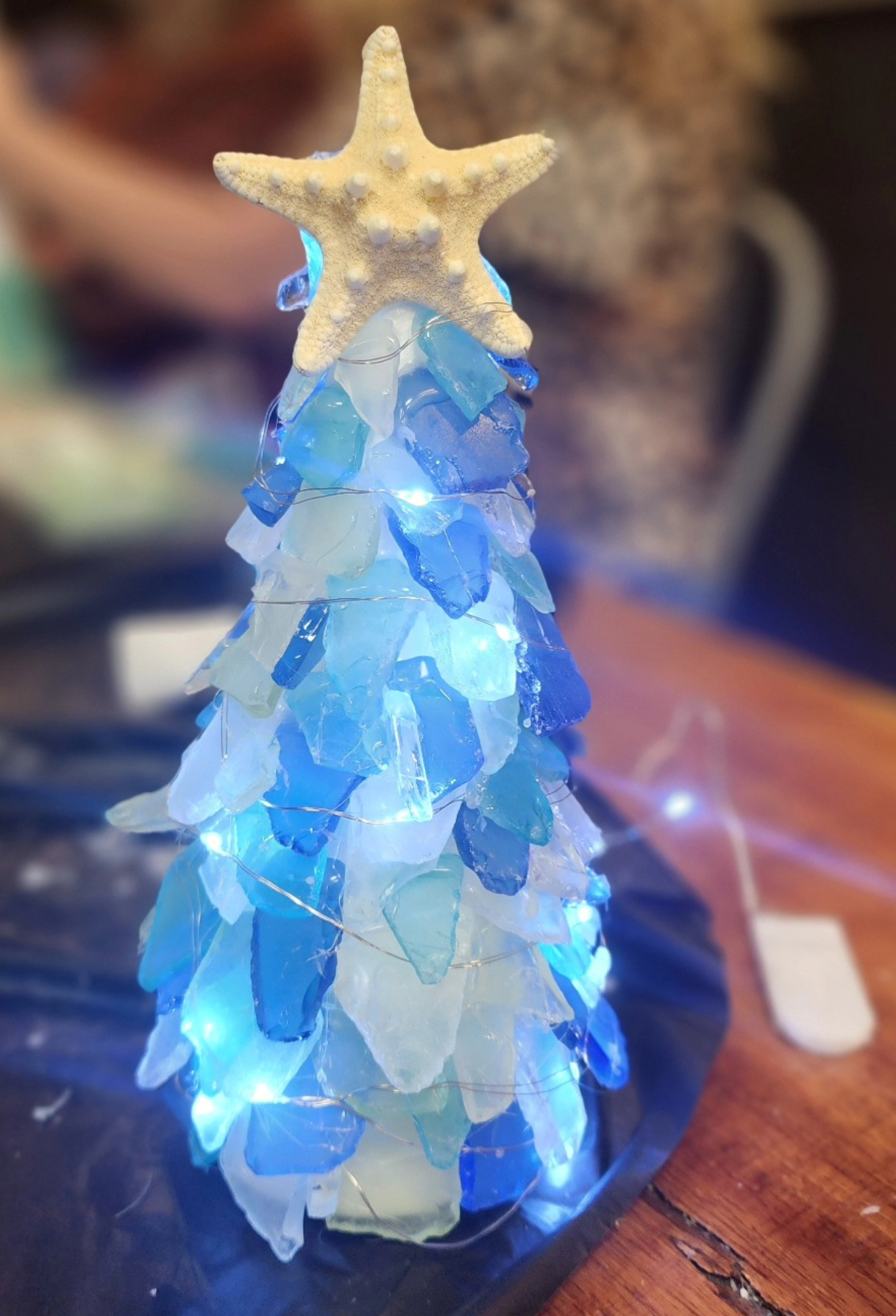 Angel Sea Glass Tree Mail Home Kit