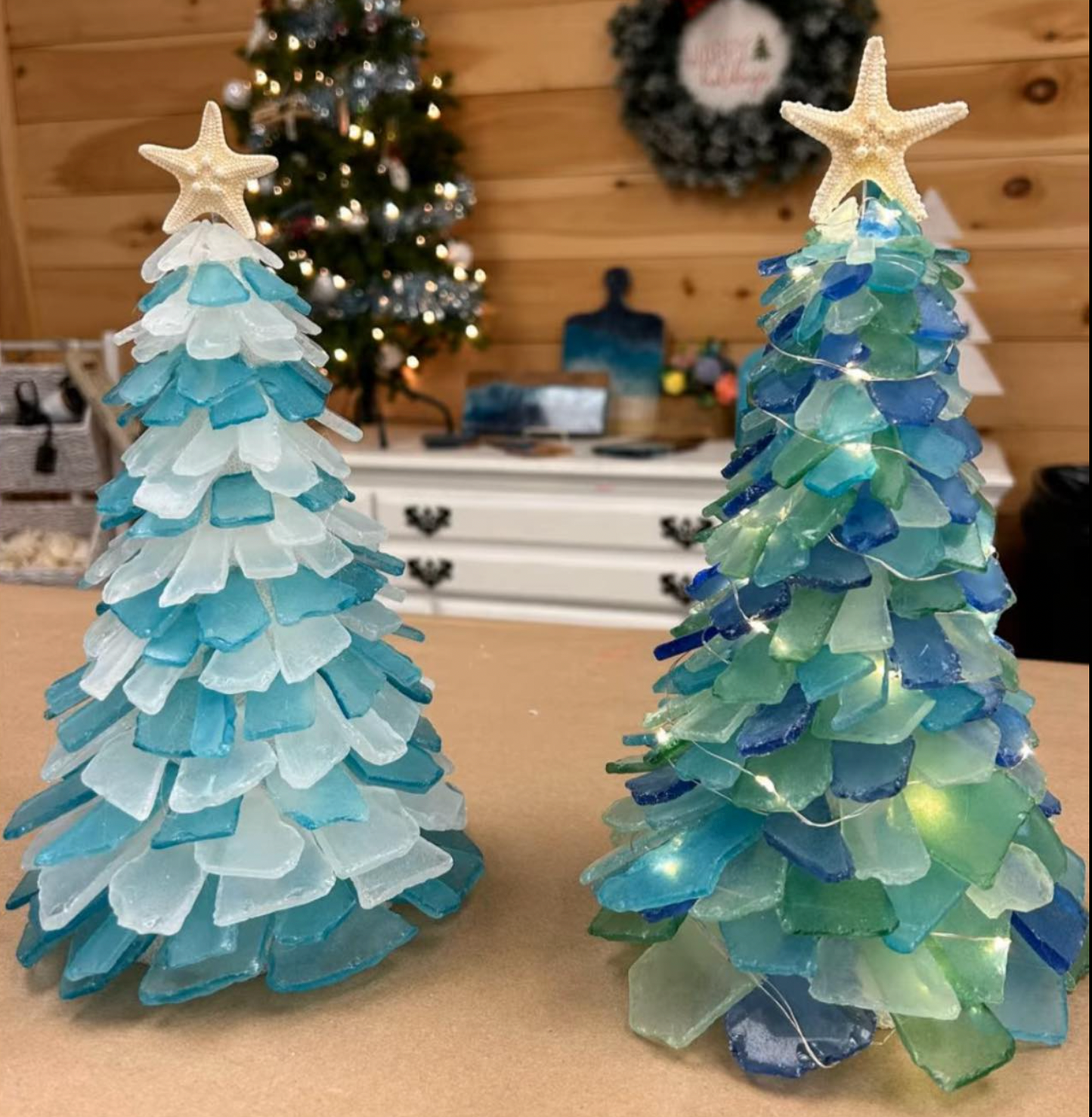 Angel Sea Glass Tree Mail Home Kit