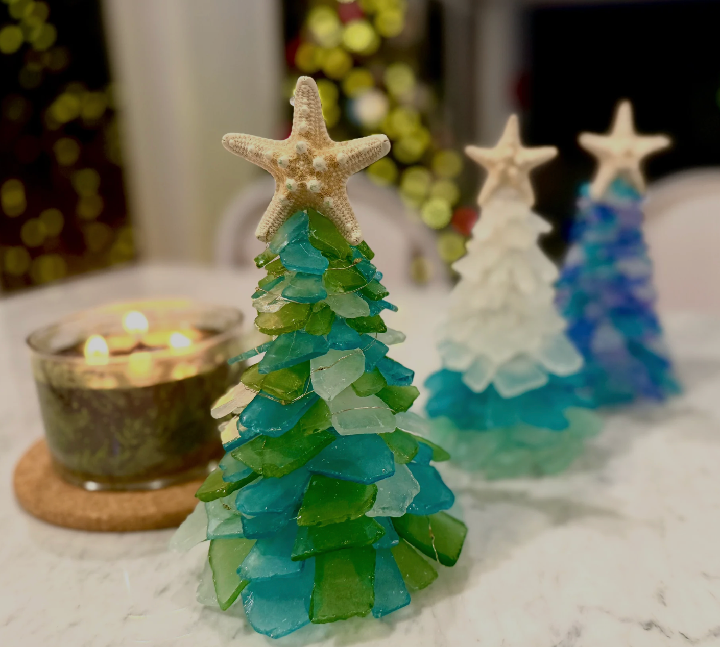 Sea Glass Tree Mail Home Party