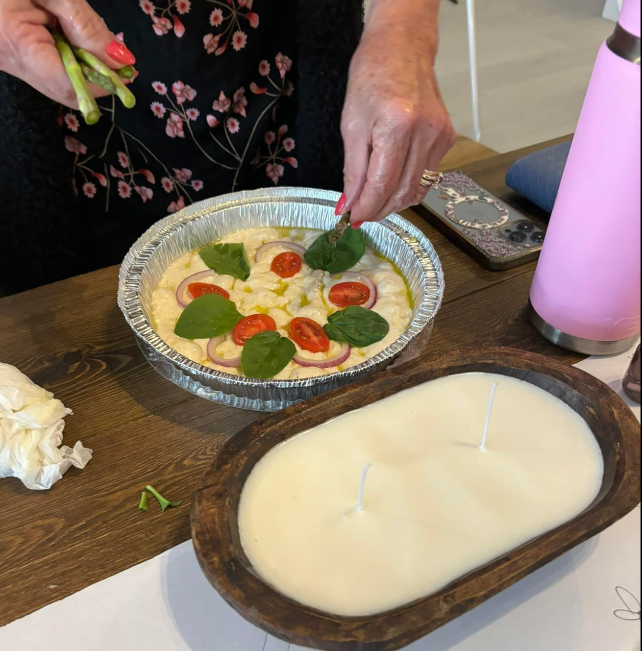 09/18/2025 (6:30pm) Focaccia, Flowers & Frizzante at McEachin Farm