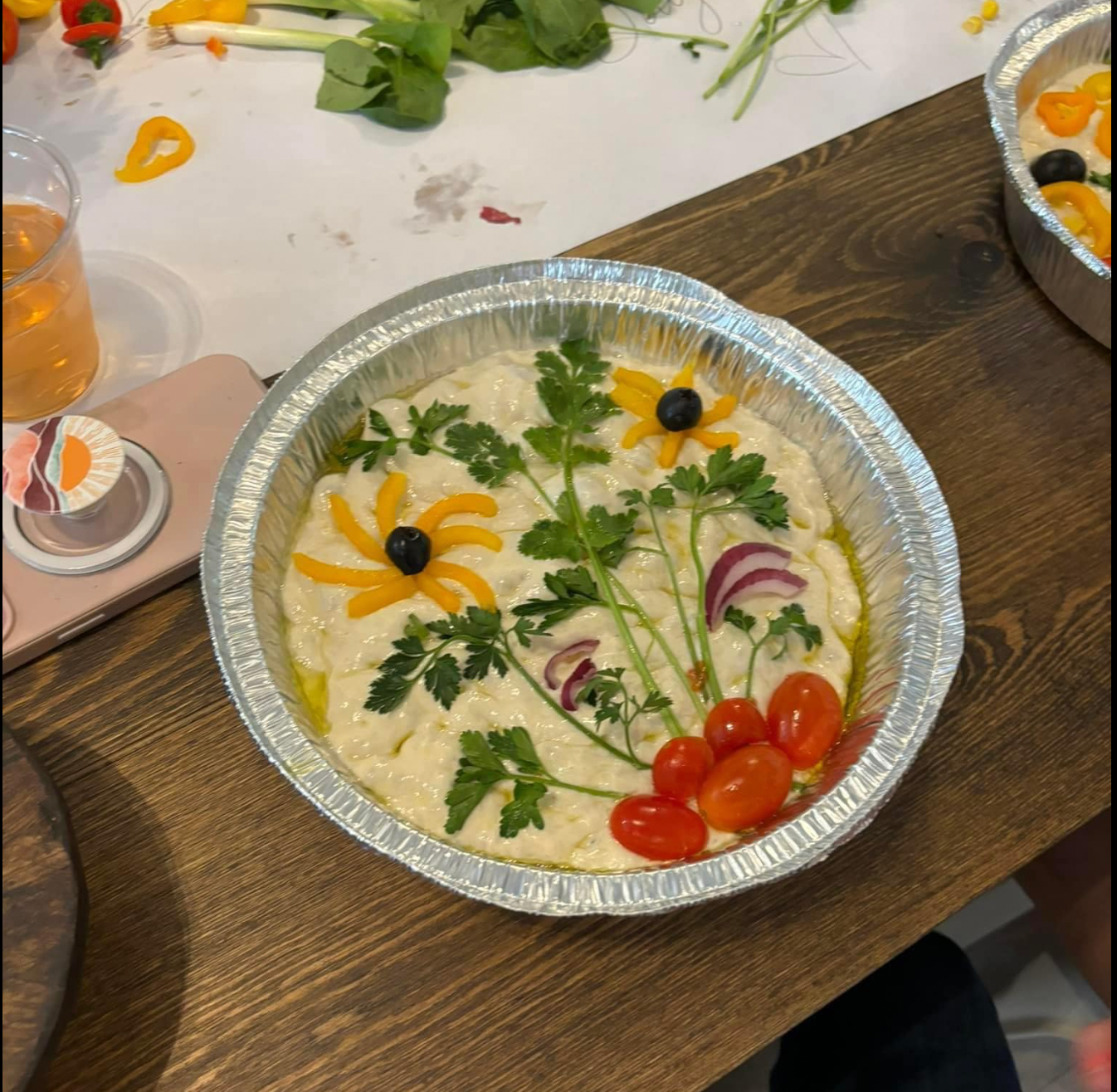 09/18/2025 (6:30pm) Focaccia, Flowers & Frizzante at McEachin Farm