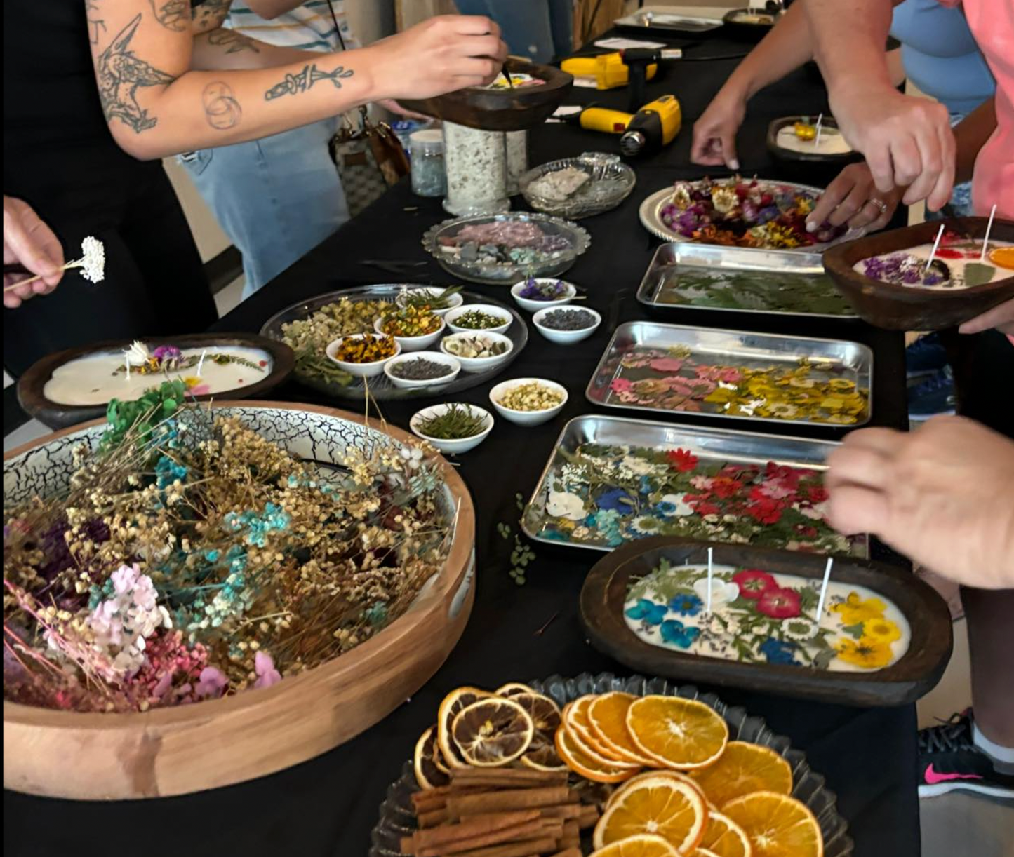 09/18/2025 (6:30pm) Focaccia, Flowers & Frizzante at McEachin Farm