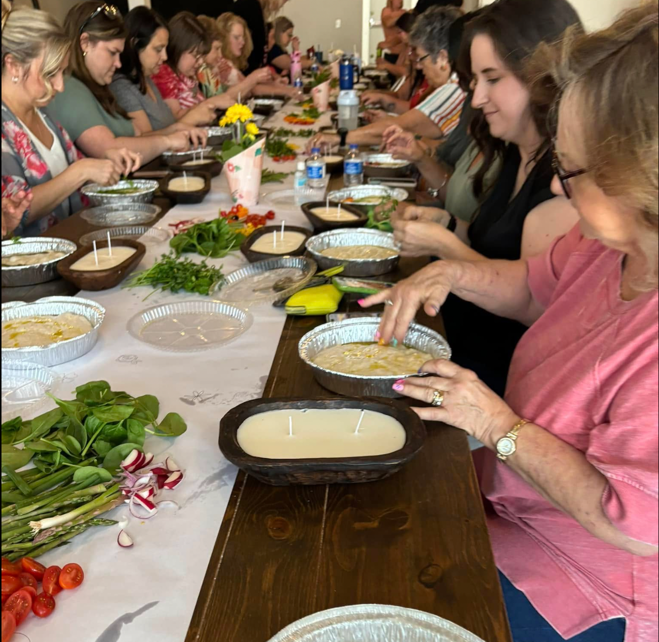 09/18/2025 (6:30pm) Focaccia, Flowers & Frizzante at McEachin Farm