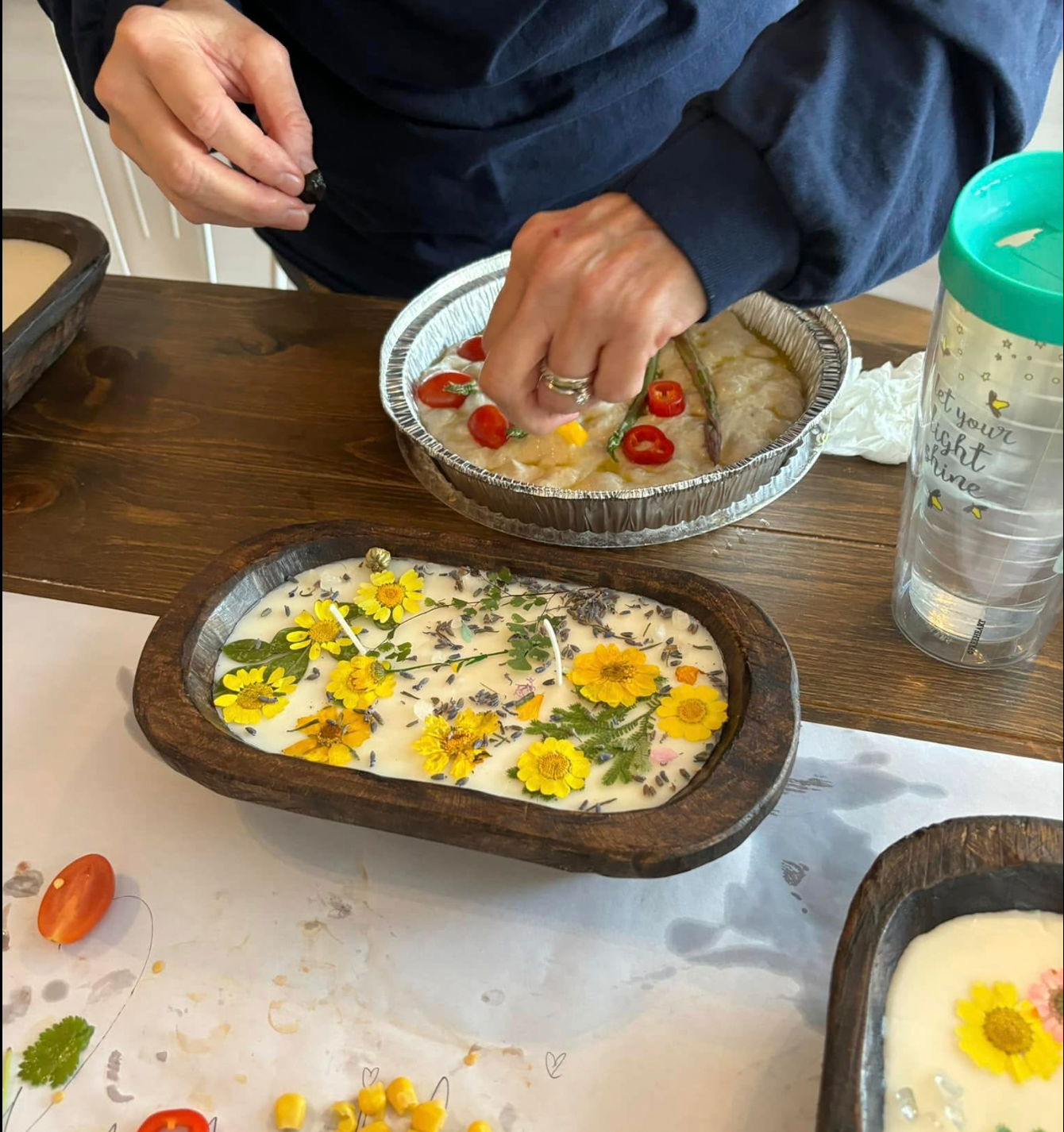 09/18/2025 (6:30pm) Focaccia, Flowers & Frizzante at McEachin Farm
