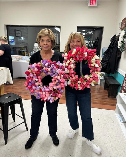 02/28/2026 (11am) Blooms & Brunch - A Tulip Wreath Making Experience (Hartwell, GA)