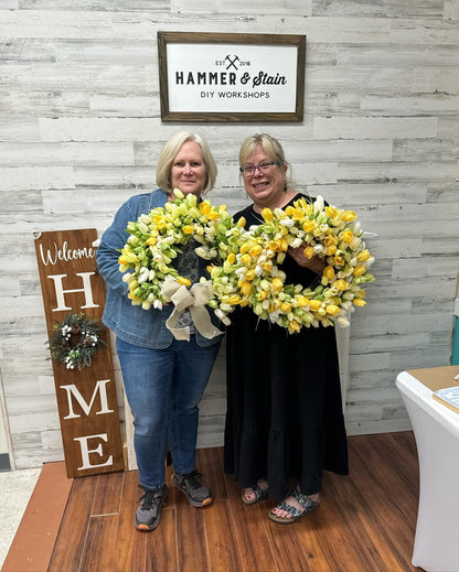 02/28/2026 (11am) Blooms & Brunch - A Tulip Wreath Making Experience (Hartwell, GA)