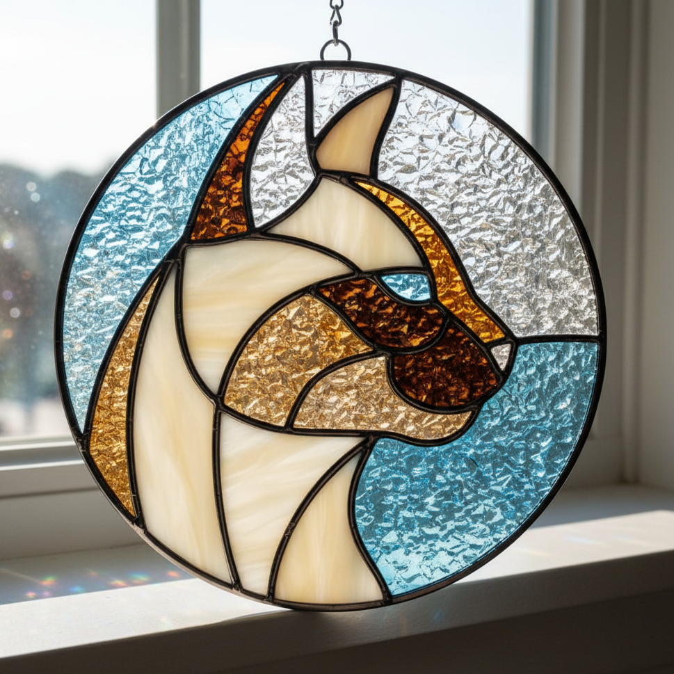Crushed Glass Pet Sun Catcher Mail Home Kit