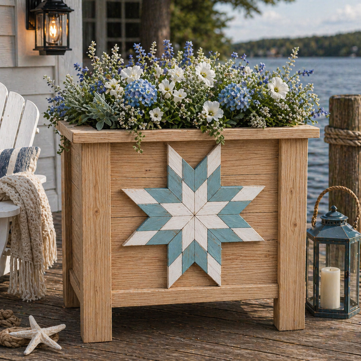 Barnquilt Planters Mail Home Kit – Hammer & Stain