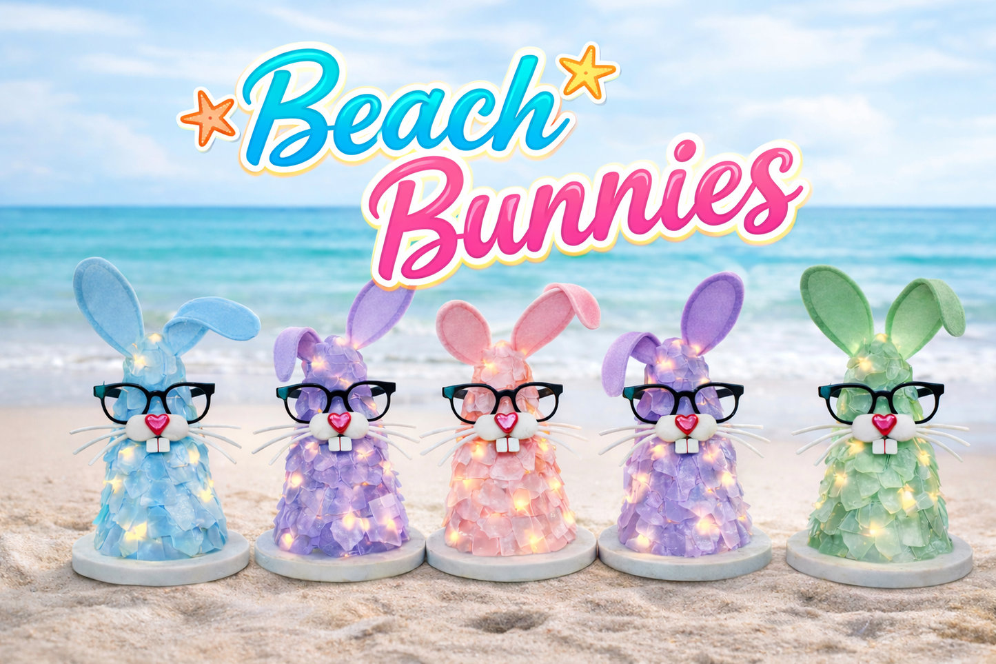 03/13/2025 (6:30pm) Beach Bunnies & Bubbly: A Tumbled Glass Tree Event (Hartwell, GA)