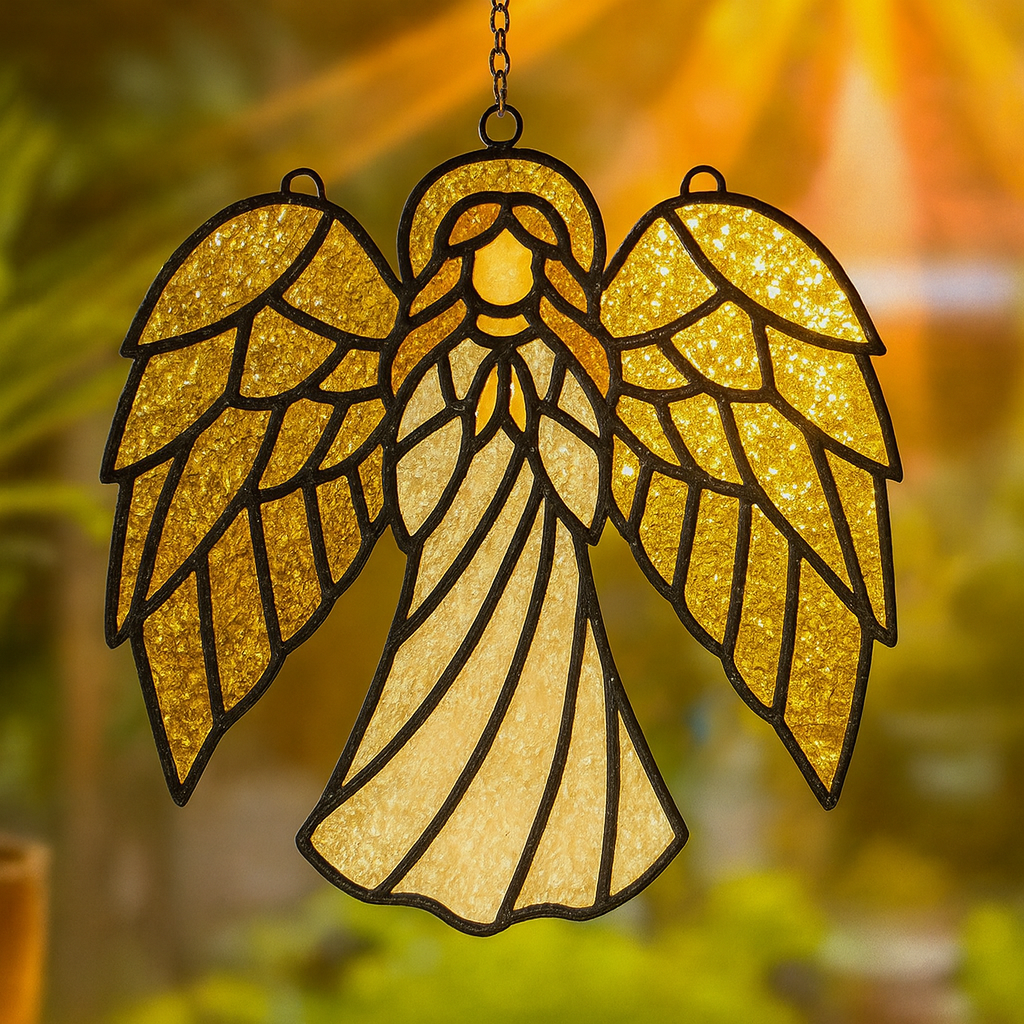 Christmas Faux Stained Glass Sun Catchers