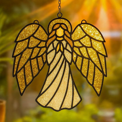 Christmas Faux Stained Glass Sun Catchers