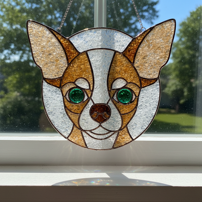 Crushed Glass Pet Sun Catcher Mail Home Kit