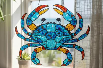 Resin Crushed Glass Sun Catcher Mail Home Kit