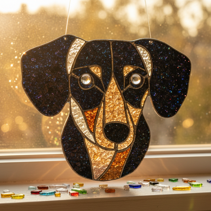 Crushed Glass Pet Sun Catcher Mail Home Kit