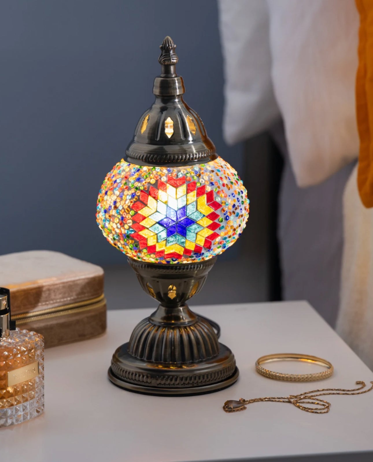 Candice's Mosaic Lamp Party Hammer & Stain