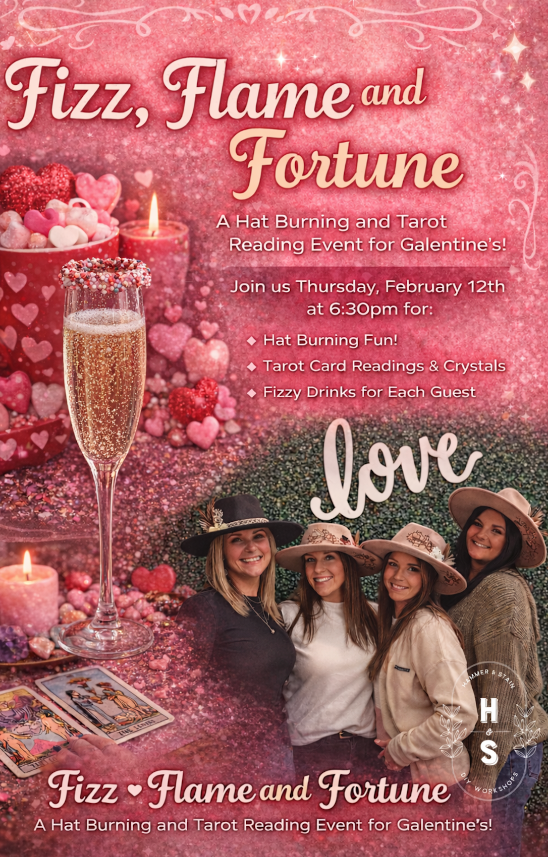 02/12/2026 (6:30pm) Fizz, Flame & Fortune (Hartwell, GA)