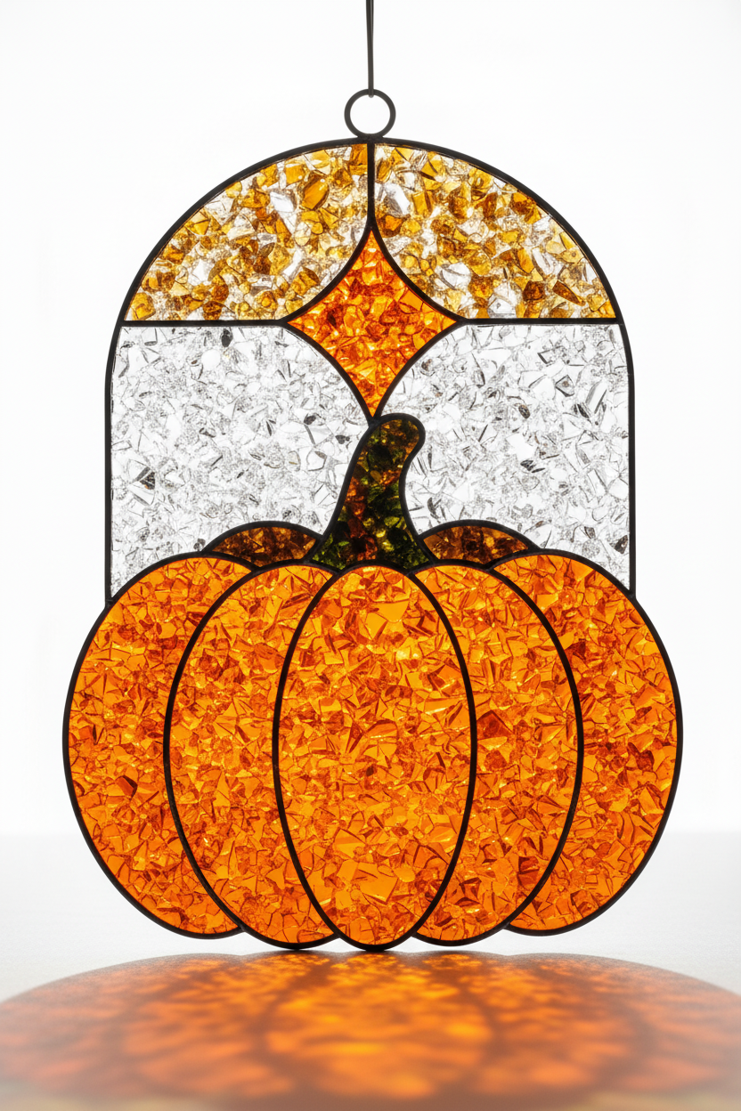 Fall Faux Stained Glass MAIL HOME KITS