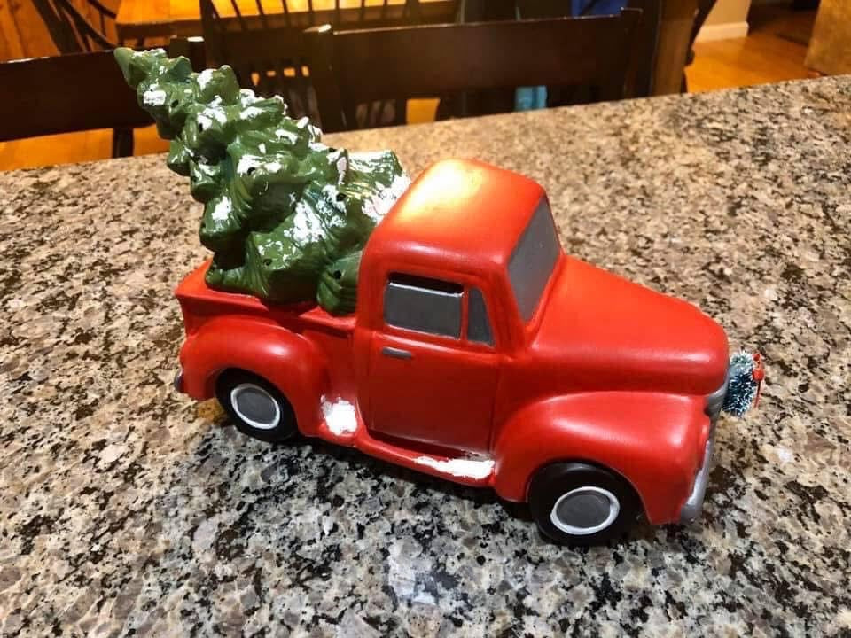 12/06/2025 (2pm) Ceramic Trucks & Trees at Flat Shoals Baptist