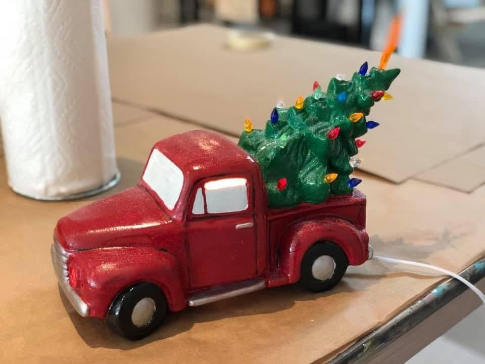 12/06/2025 (2pm) Ceramic Trucks & Trees at Flat Shoals Baptist