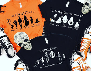 Halloween Portrait Shirts