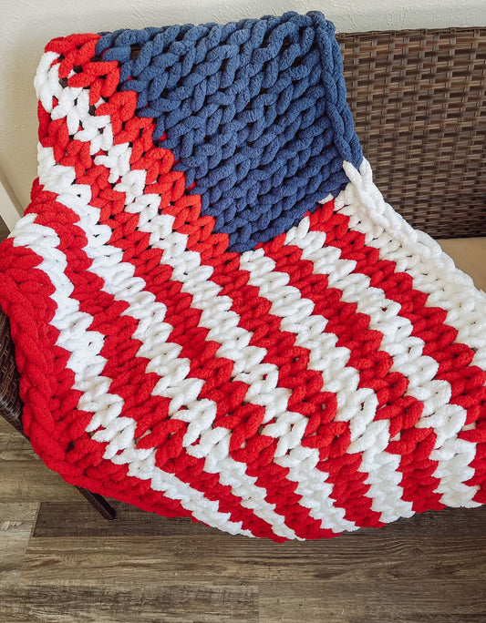 05/25/2024 (10am) American Flag Blankets & Brunch (Williston)