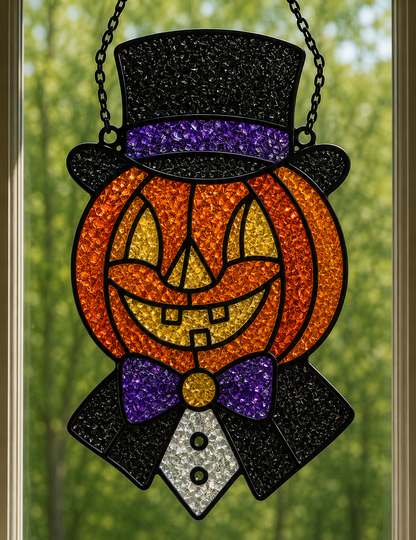 Fall Faux Stained Glass MAIL HOME KITS