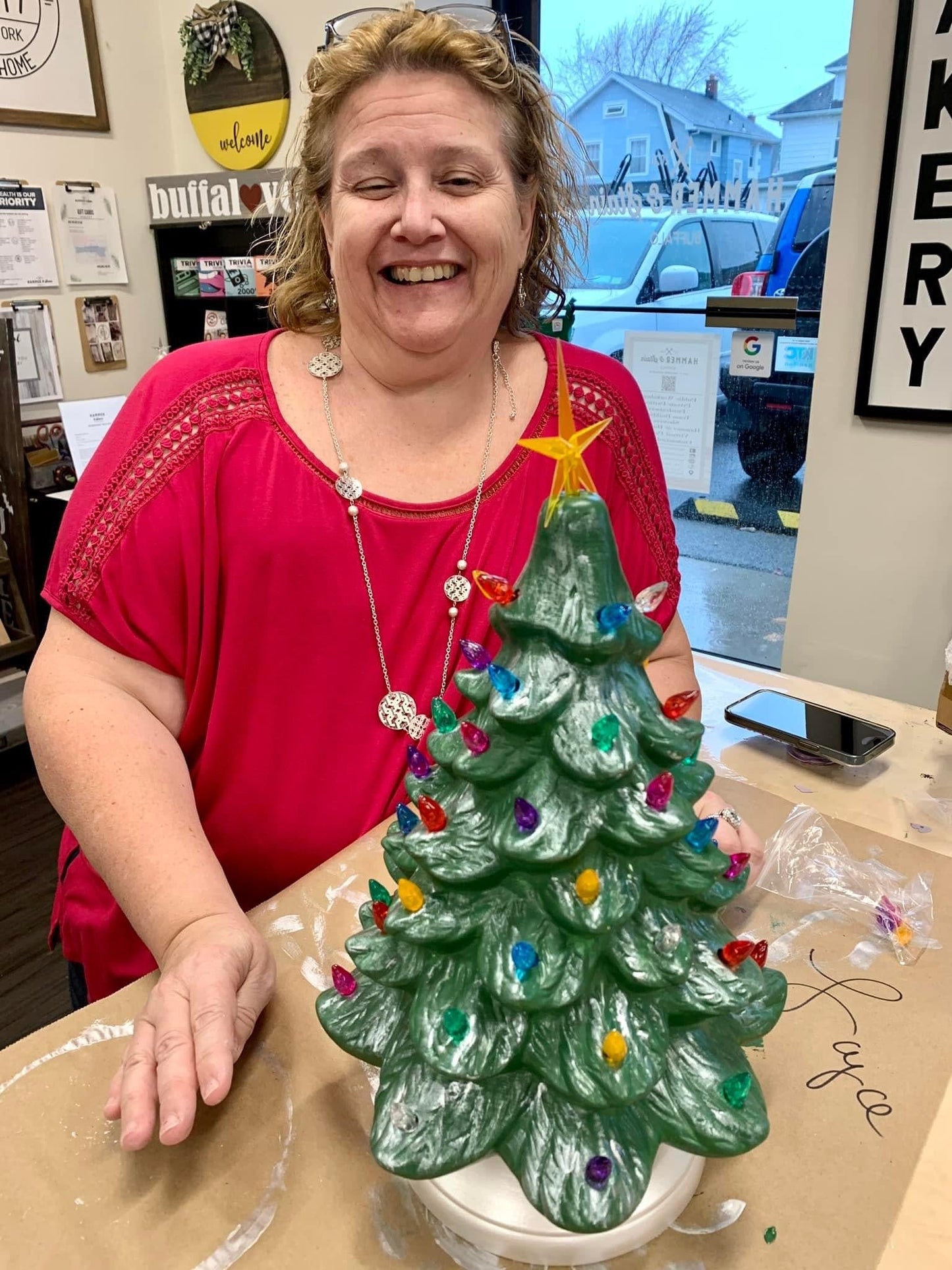 08/15/2026 Penny Dewberry Ceramic Tree Party