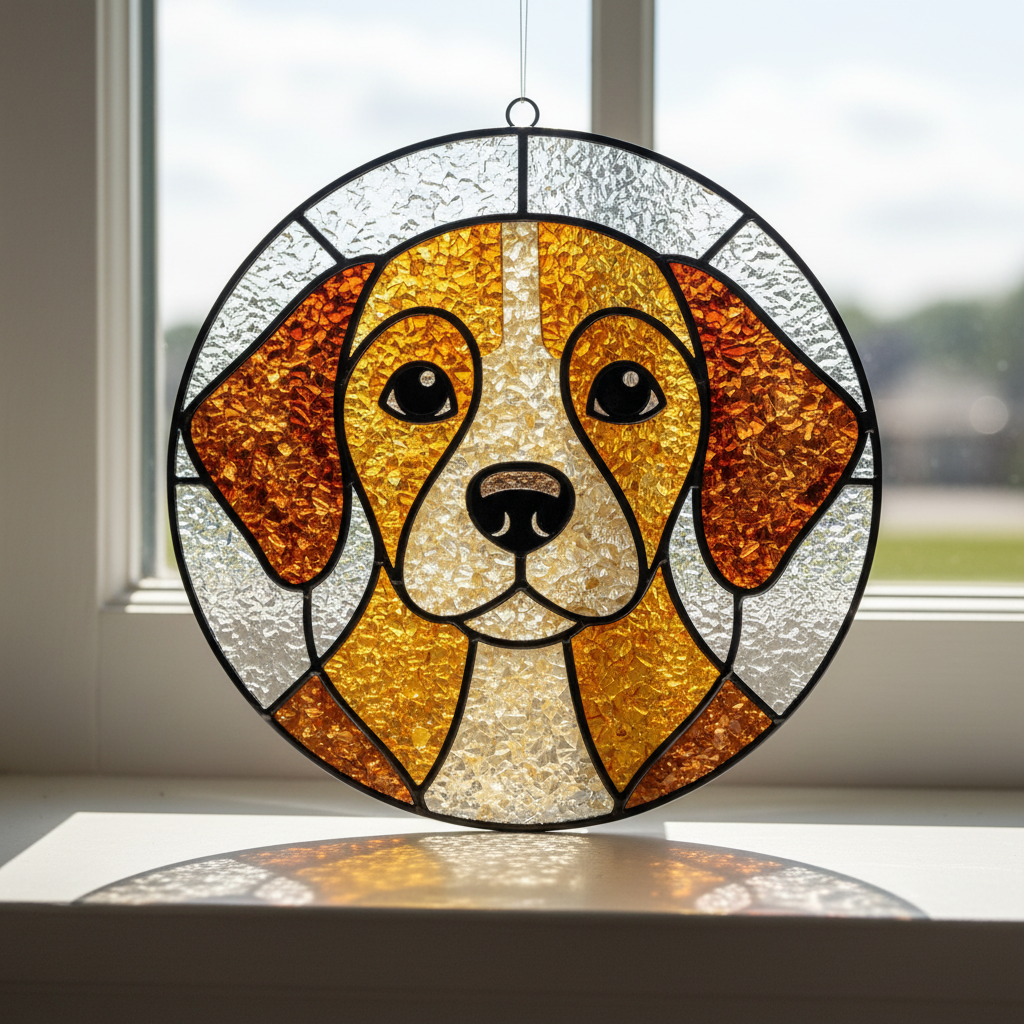 Crushed Glass Pet Sun Catcher Mail Home Kit