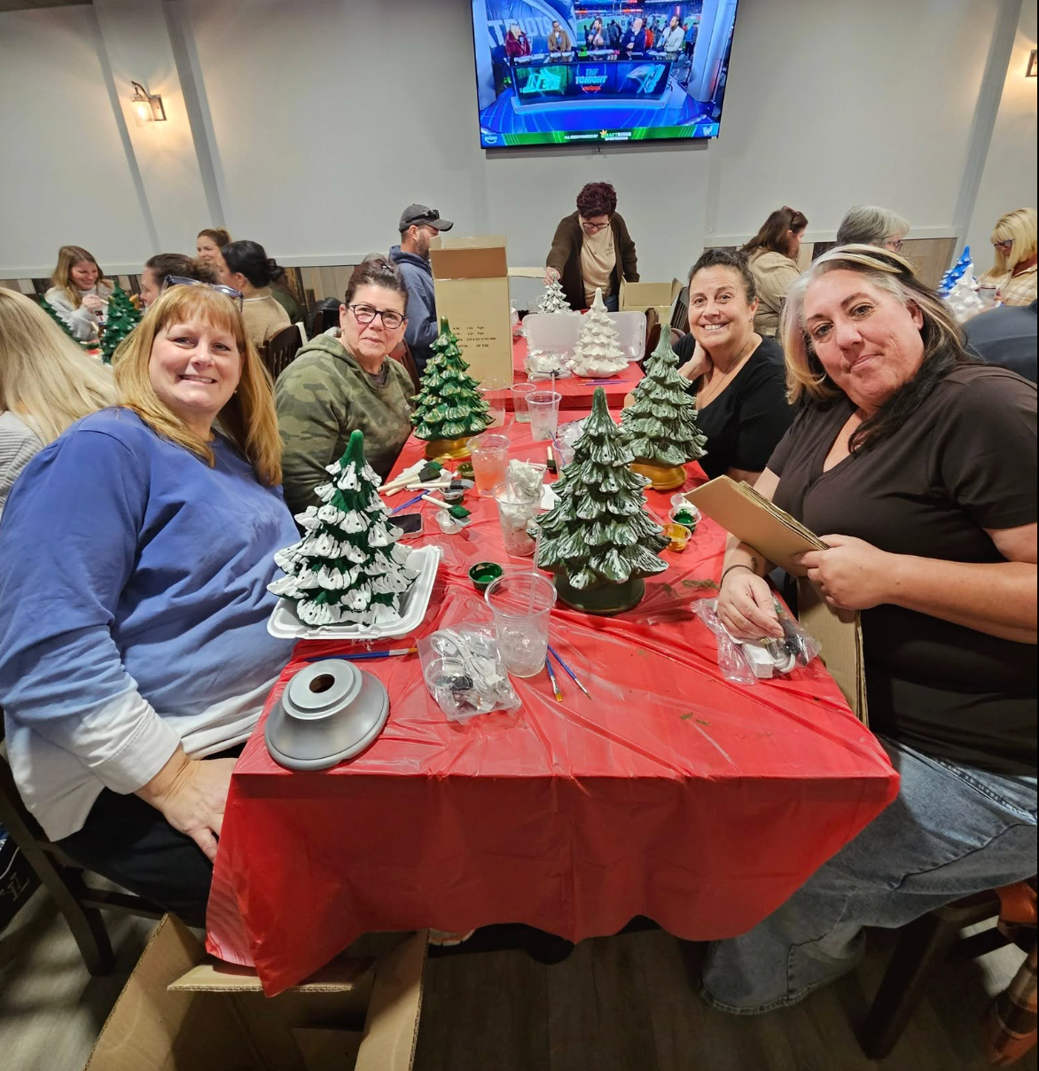 12/03/2025 (6pm) Ceramic Tree Painting (Hartwell, GA)