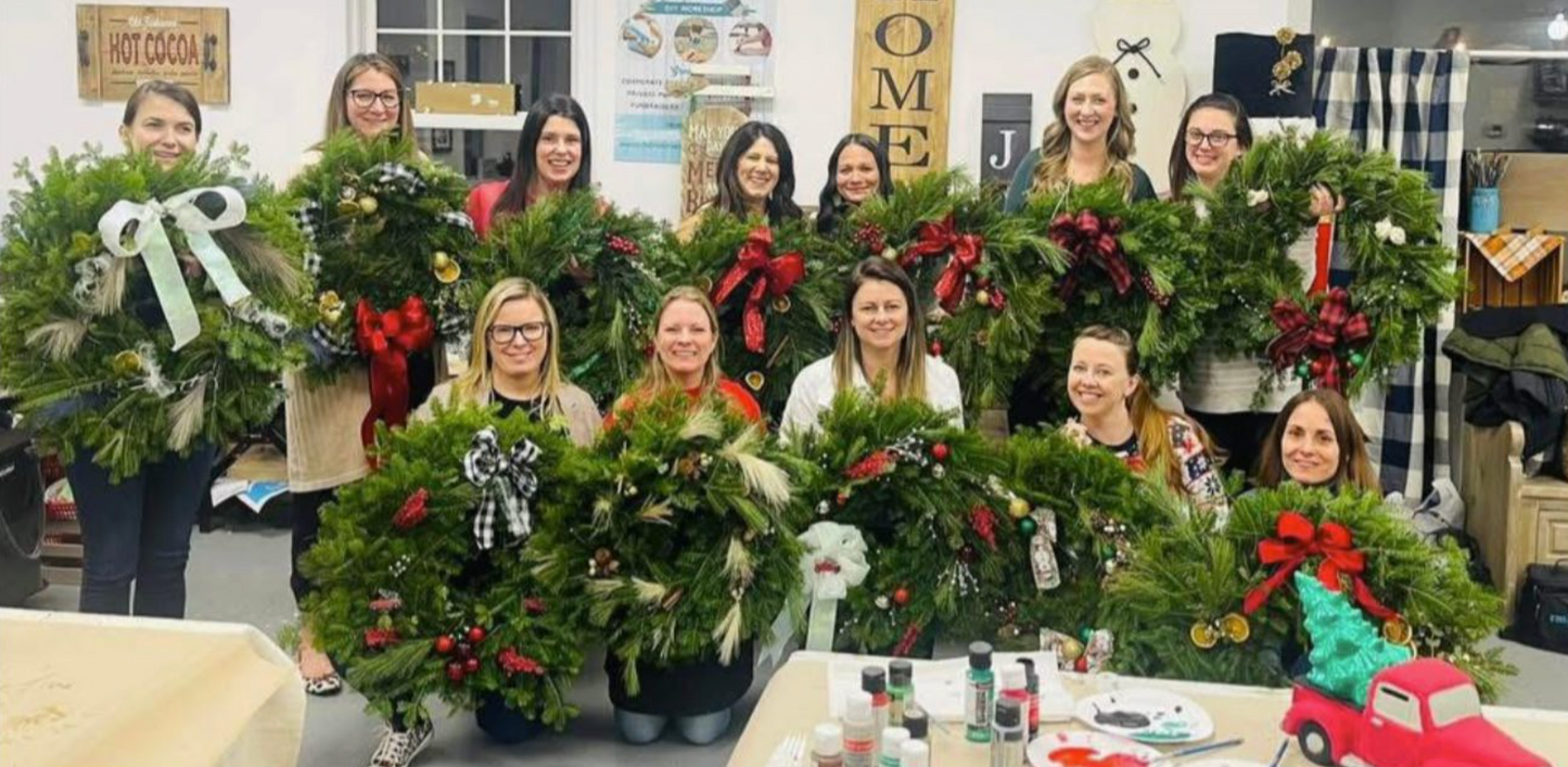 12/11/2025 (6pm) Holiday Wreath Workshop (Danielsville, GA)