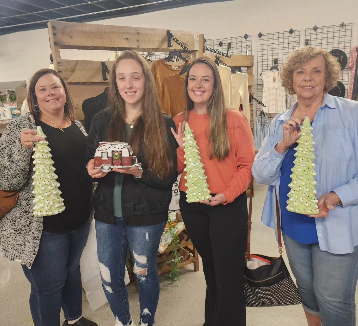 12/03/2025 (6pm) Ceramic Tree Painting (Hartwell, GA)