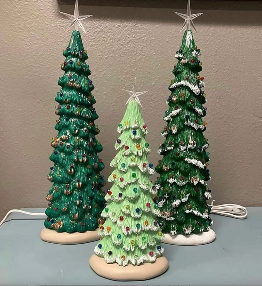 12/06/2025 (5pm) Paint Your Own Ceramic Tree with Courtney Lindley