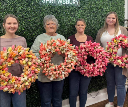 02/28/2026 (11am) Blooms & Brunch - A Tulip Wreath Making Experience (Hartwell, GA)