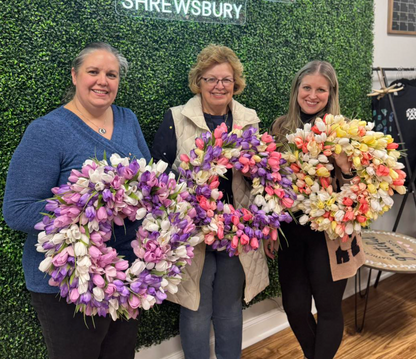 02/28/2026 (11am) Blooms & Brunch - A Tulip Wreath Making Experience (Hartwell, GA)