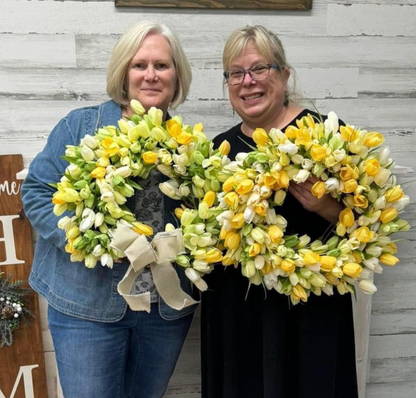 02/28/2026 (11am) Blooms & Brunch - A Tulip Wreath Making Experience (Hartwell, GA)