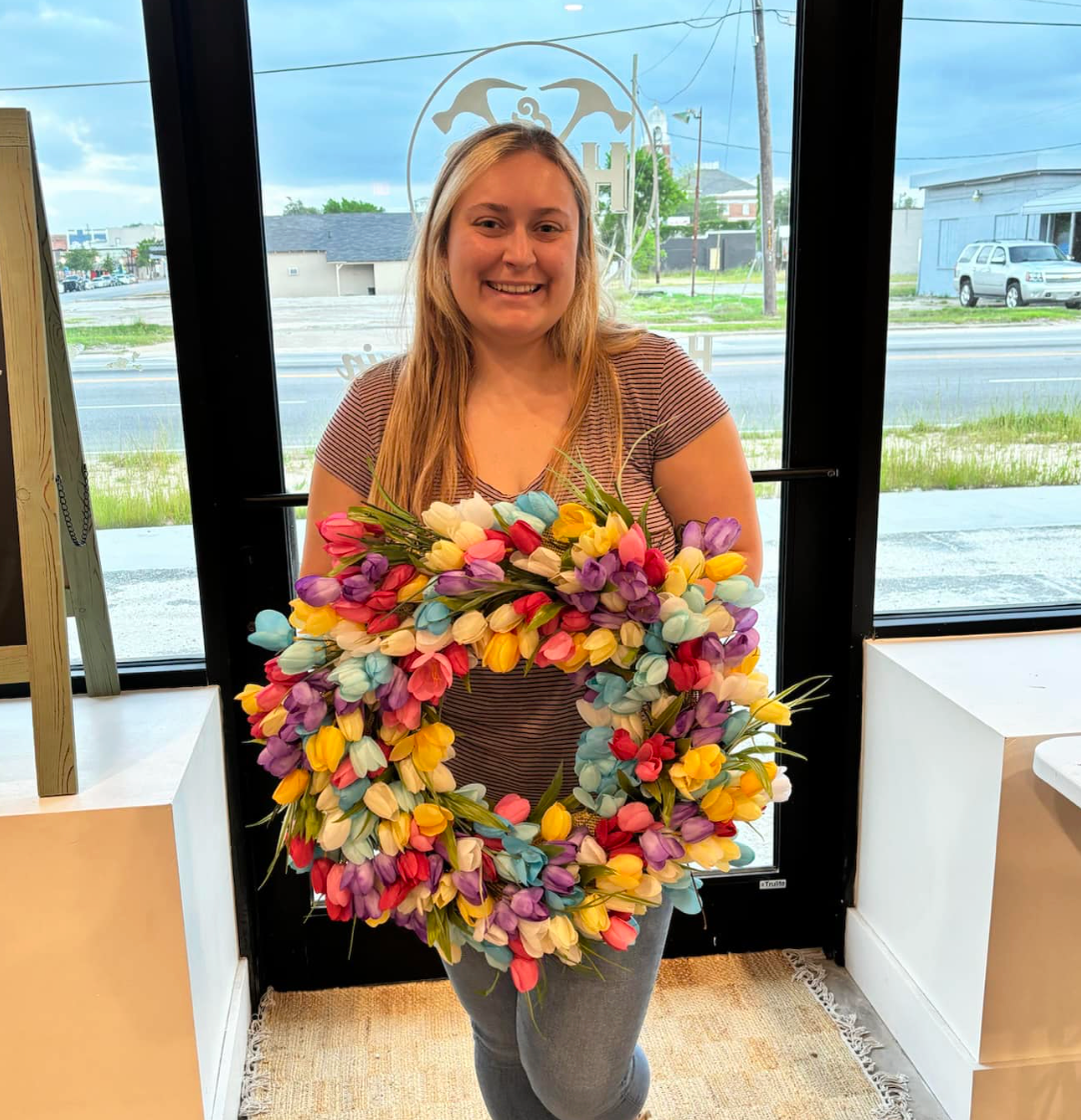 02/28/2026 (11am) Blooms & Brunch - A Tulip Wreath Making Experience (Hartwell, GA)