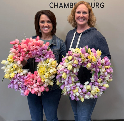 02/28/2026 (11am) Blooms & Brunch - A Tulip Wreath Making Experience (Hartwell, GA)