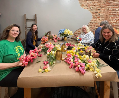 02/28/2026 (11am) Blooms & Brunch - A Tulip Wreath Making Experience (Hartwell, GA)