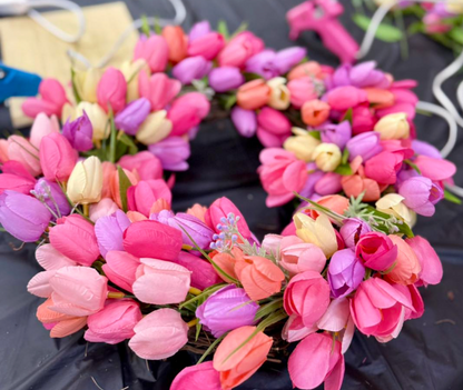 02/28/2026 (11am) Blooms & Brunch - A Tulip Wreath Making Experience (Hartwell, GA)