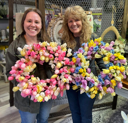 02/28/2026 (11am) Blooms & Brunch - A Tulip Wreath Making Experience (Hartwell, GA)