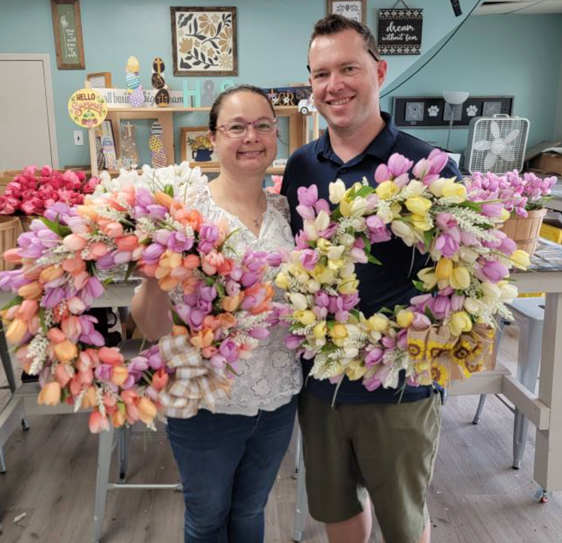 02/28/2026 (11am) Blooms & Brunch - A Tulip Wreath Making Experience (Hartwell, GA)