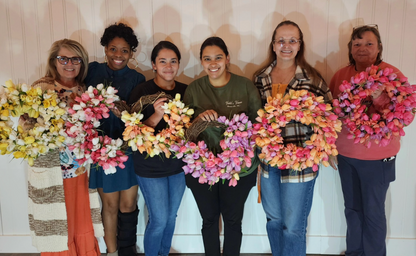02/28/2026 (11am) Blooms & Brunch - A Tulip Wreath Making Experience (Hartwell, GA)