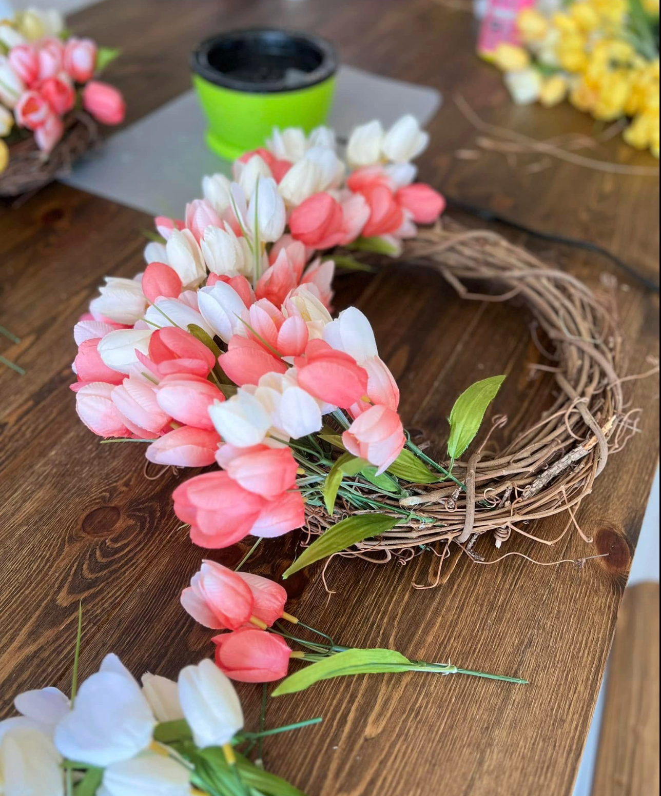 02/28/2026 (11am) Blooms & Brunch - A Tulip Wreath Making Experience (Hartwell, GA)