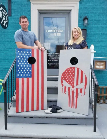 06/13/2026 (5pm) BOARDS, BREWS & BITES - A Create Your Own Cornhole Board Event (Hartwell, GA)