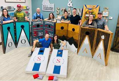 06/13/2026 (5pm) BOARDS, BREWS & BITES - A Create Your Own Cornhole Board Event (Hartwell, GA)