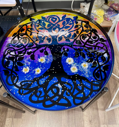 Resin Art Workshop: Creating Tray Tables