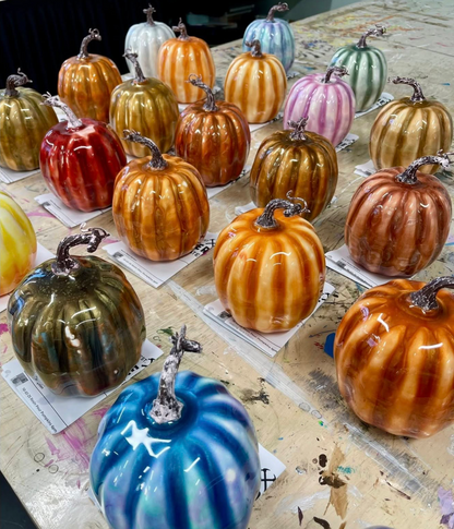 08/15/2026 (11am) Resin 'Glass-like' Pumpkins (Hartwell, GA)