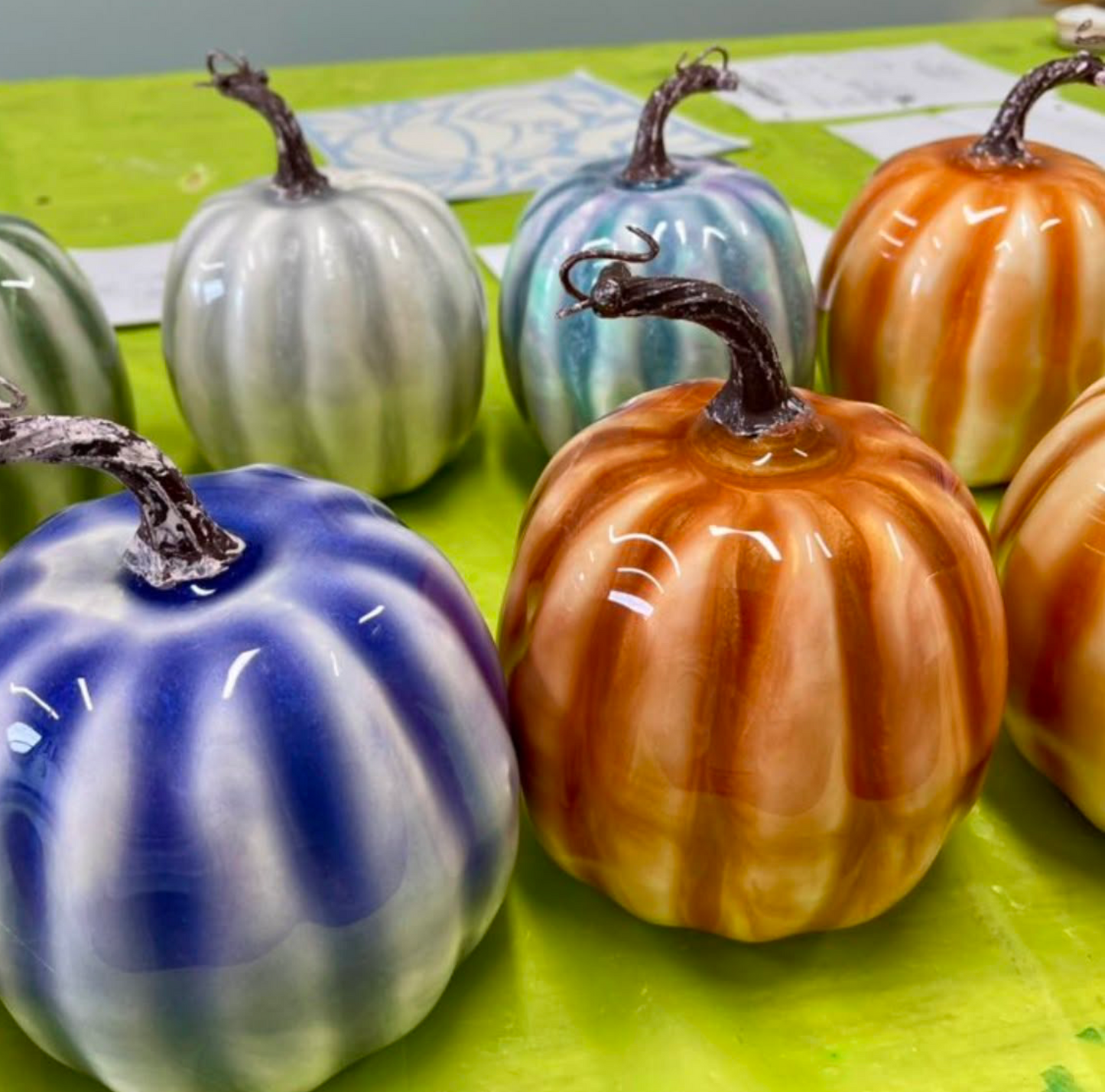 08/15/2026 (11am) Resin 'Glass-like' Pumpkins (Hartwell, GA)